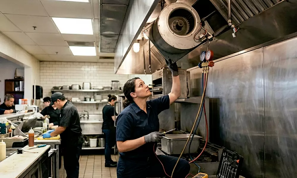 Commercial Exhaust Fan Repair in Newtonville, MA