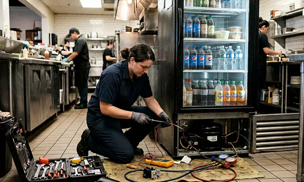 Restaurant Refrigeration Repair in Newtonville, MA