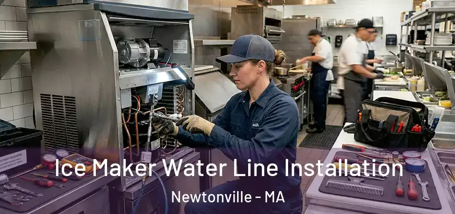 Ice Maker Water Line Installation Newtonville - MA