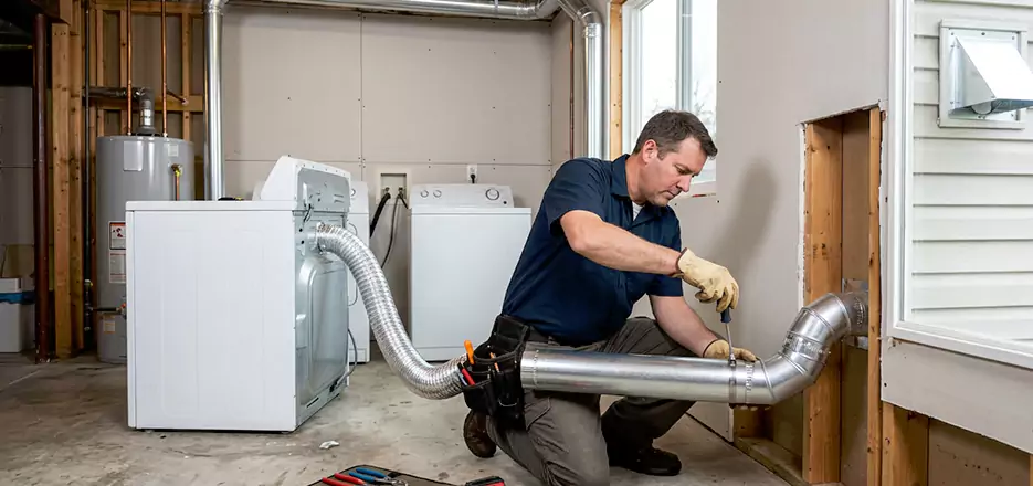 Recessed Dryer Vent Installation Newtonville