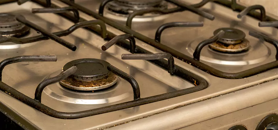 Gas Range Valve Repair in Newtonville