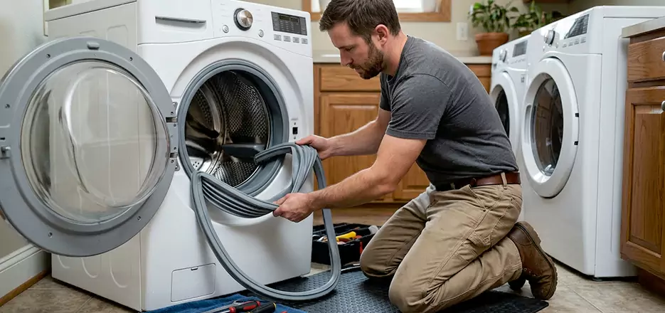 Washer Door Boot Replacement in Newtonville
